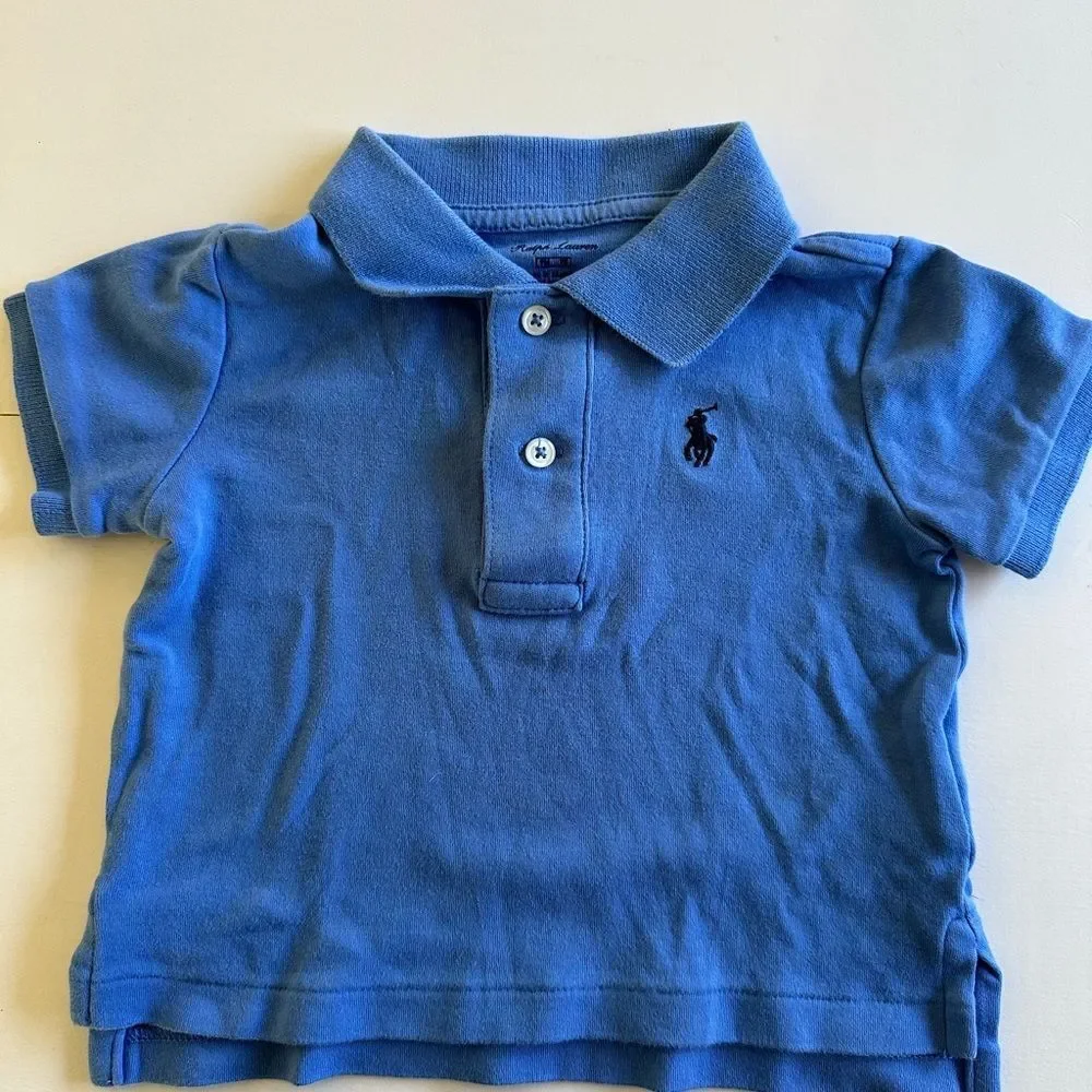 Ralph Lauren Baby Short Sleeve Polo-size 9 months